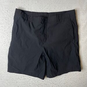 The North Face Mens Black Nylon Hiking Shorts Size 36 Regular Outdoor Active